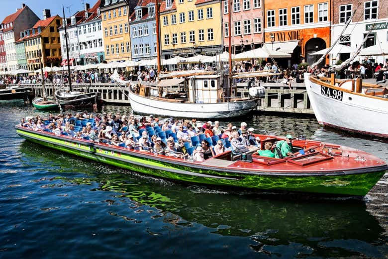 Barco turístico de Copenhague