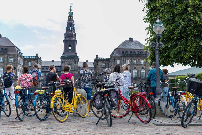See Christiansborg on this bike tour