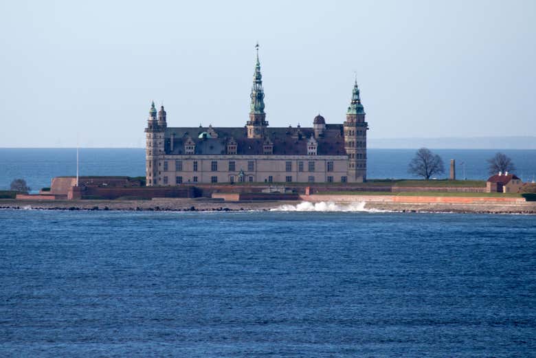 Castillo de Kronborg en Elsinor, Dinamarca