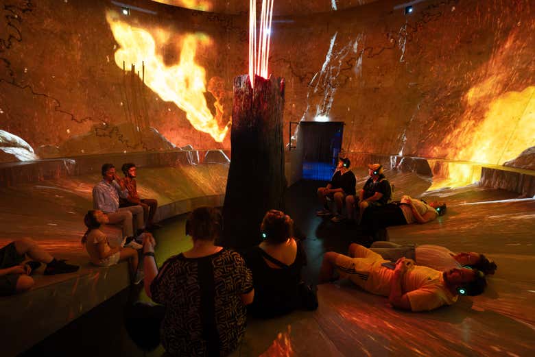 Una de las exposiciones del museo 