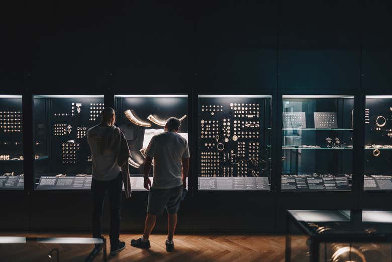 Una de las salas del Museo Nacional de Dinamarca