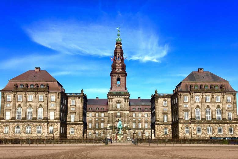 Vista panorámica de Christianborg 