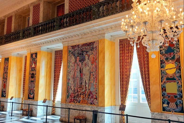 Salones del palacio de Christianborg 