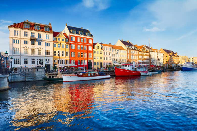 Vista sullo skyline di Copenaghen