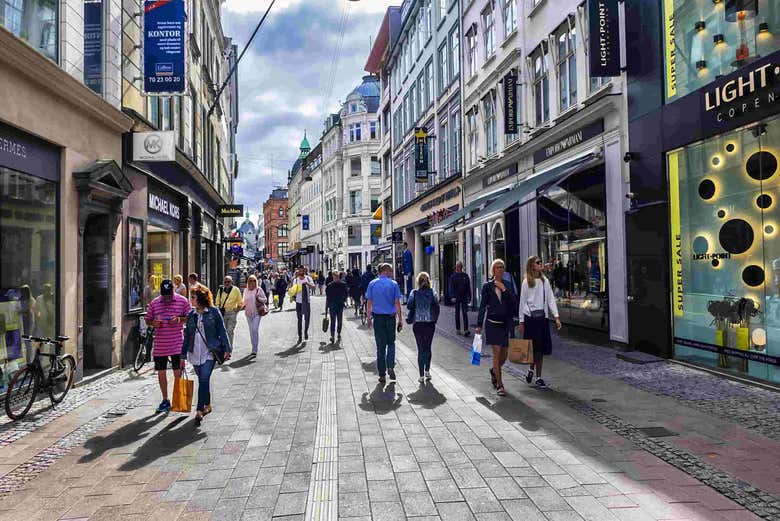 Rue principale Stroget