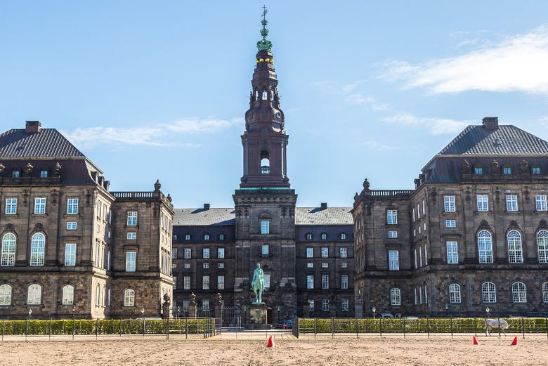 La tour de Christiansborg, la plus haute de Copenhague