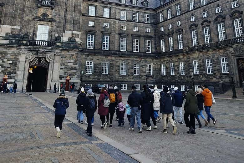 Pronti a visitare il Palazzo di Christiansborg