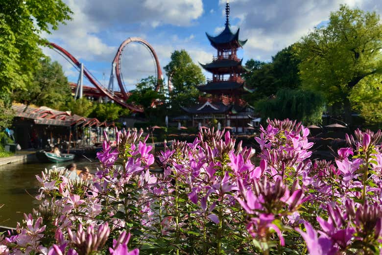 Views of the Tivoli Gardens