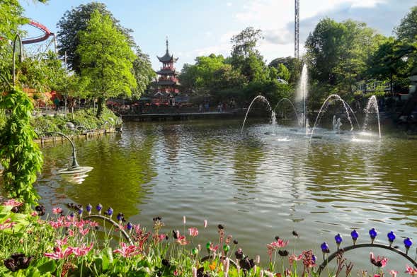 Barco pelos canais de Copenhague + Ingresso dos Jardins Tivoli