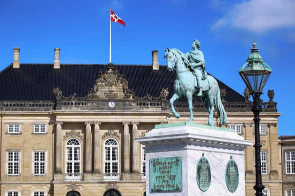 Visita guiada pelo Palácio de Amalienborg