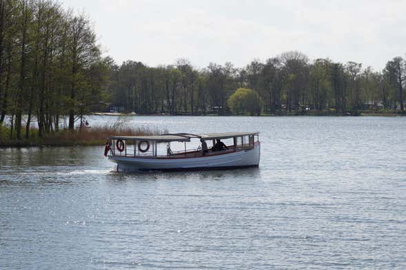 Barco turístico del lago Lyngby