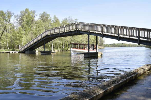 Barco turístico de los lagos Lyngby y Bagsværd