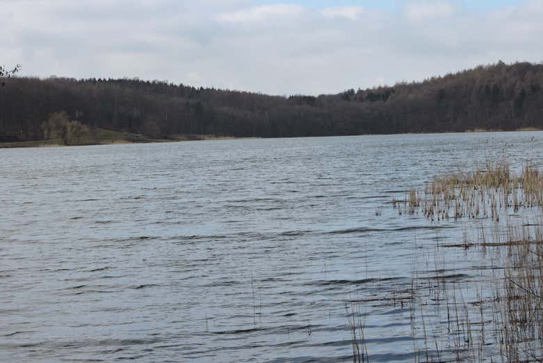 Traversée sur le lac