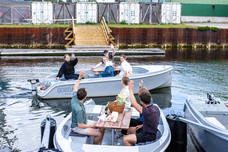 Sit back and relax in the harbour