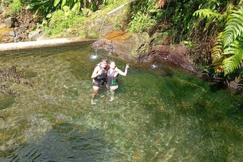 En la impresionante Titou Gorge