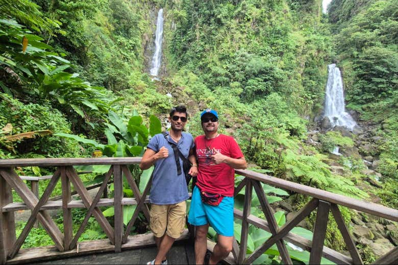 Contemplando las cascadas Trafalgar