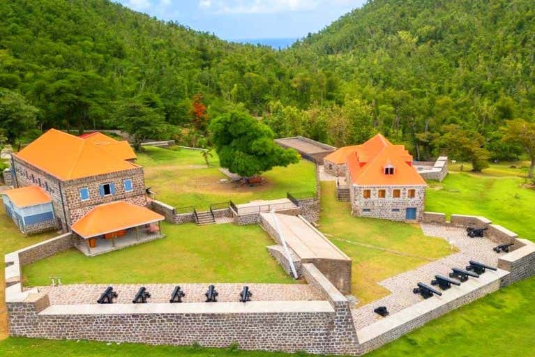 Vue panoramique sur le fort Shirley