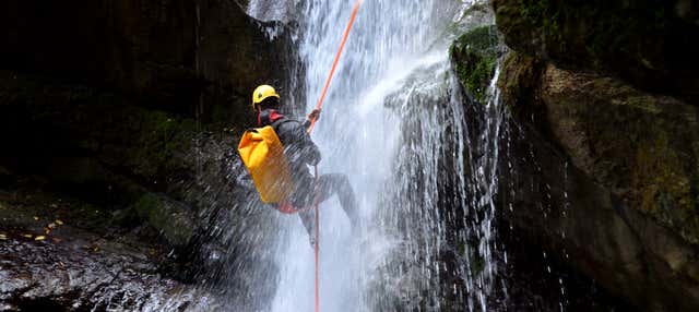 Barranquismo en el río Blanco o la cascada de Chamana