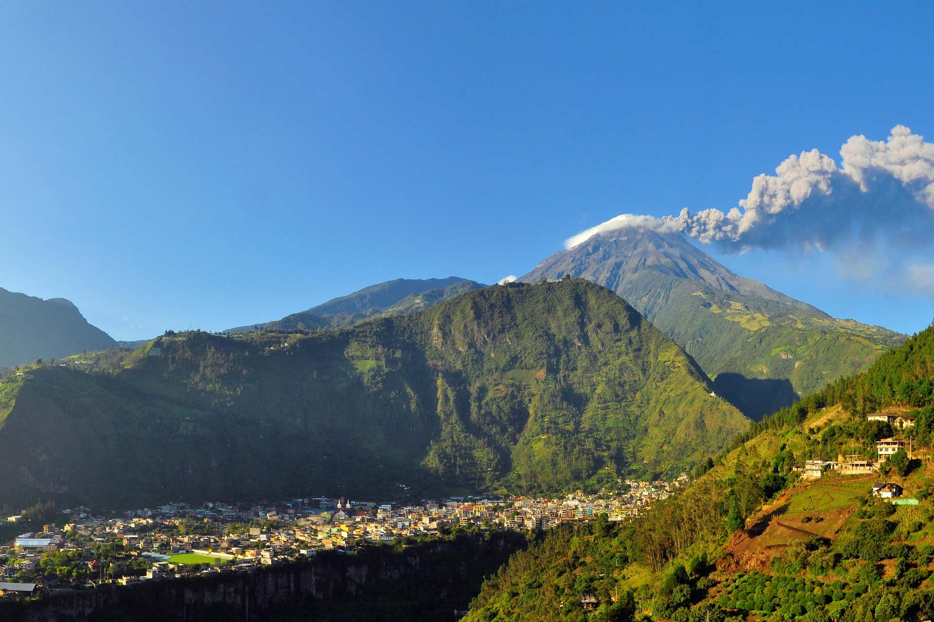 Excursión al volcán Tungurahua desde Baños de Agua Santa