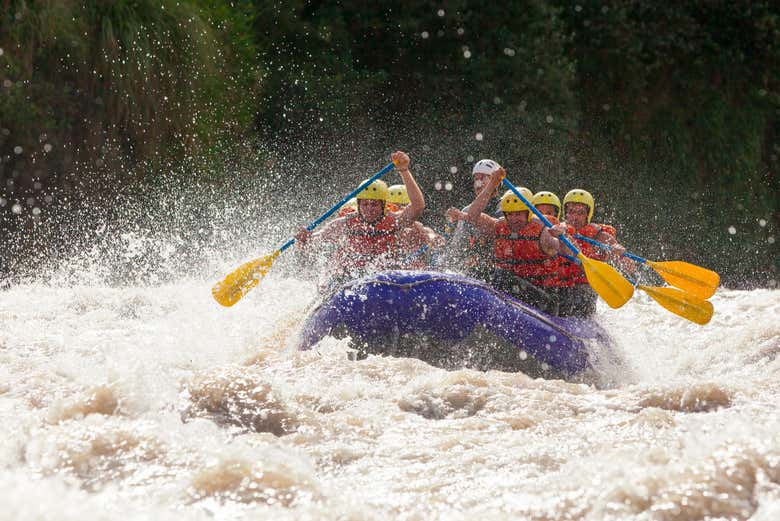Una scarica d'adrenalina sul fiume Pastaza