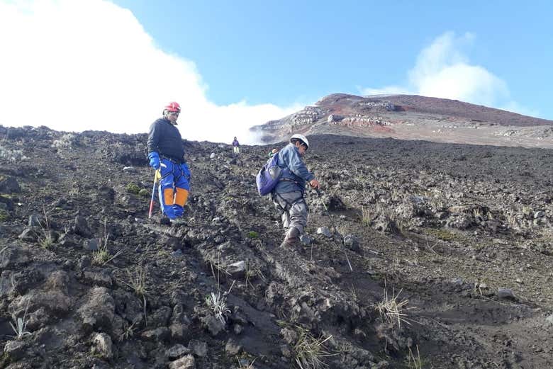 Trekking sul vulcano Tungurahua