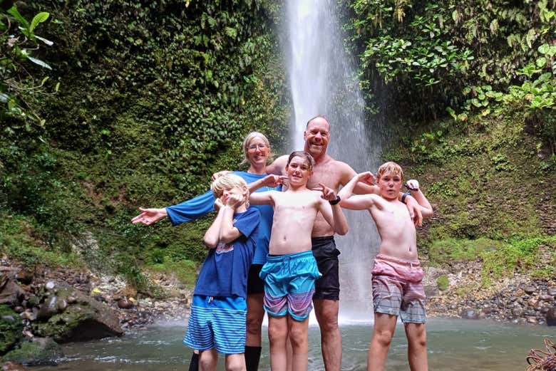 Conosceremo una bella cascata