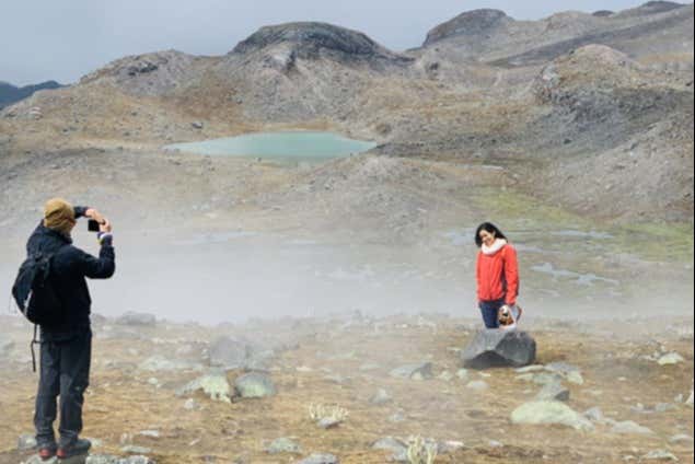 Discovering the diverse landscapes of the Carihuairazo volcano