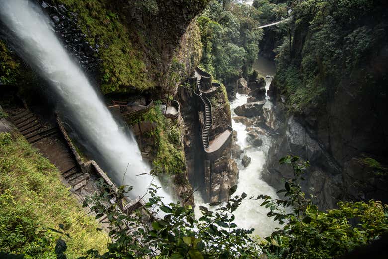 Alla scoperta della cascata Pailón del Diablo