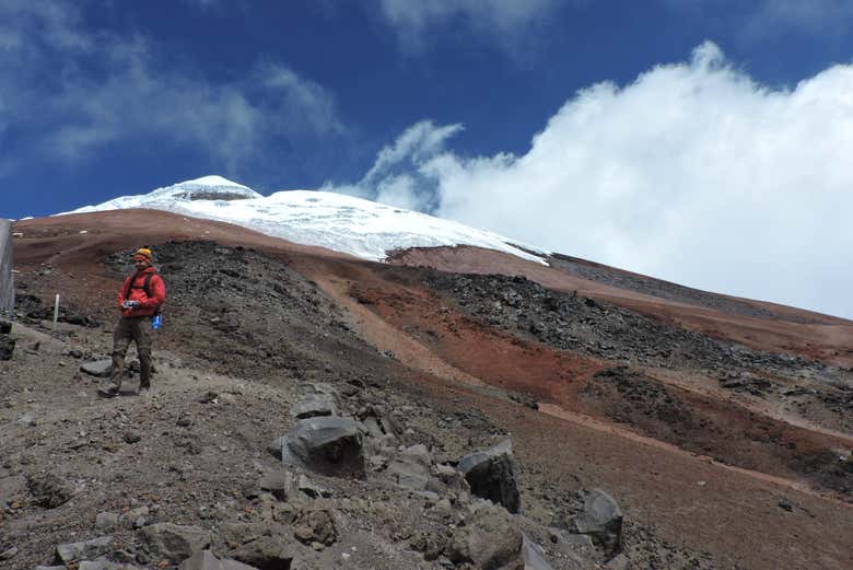 Ascendiendo al Cotopaxi