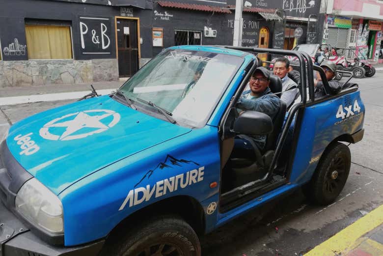 A bordo del buggy