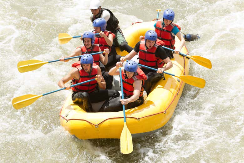 Esperienza di rafting sul fiume Pastaza