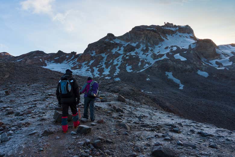 Hiking the Carihuairazo Volcano