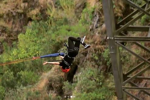 Bungee Jumping a Baños de Agua Santa