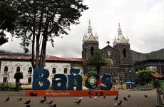 Visite de Baños de Agua Santa