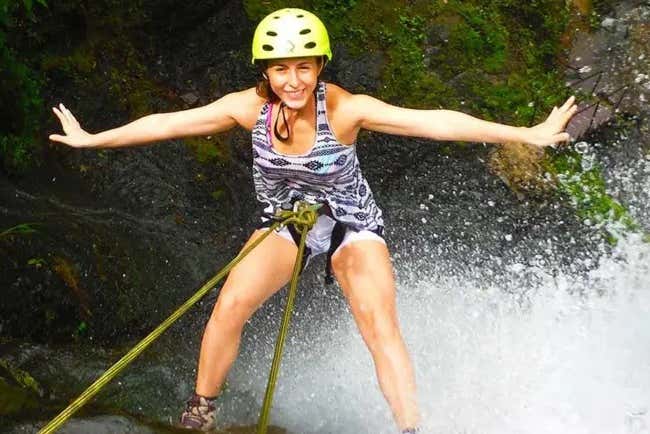 Make your descend through the waterfalls!