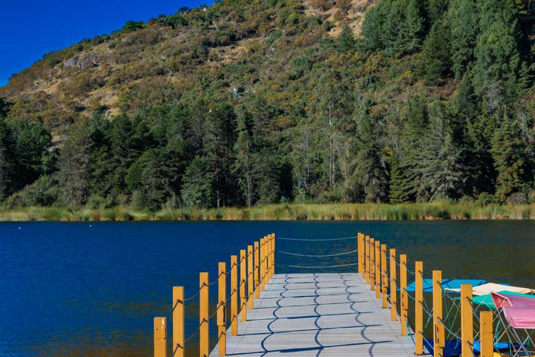 Molo del lago Busa