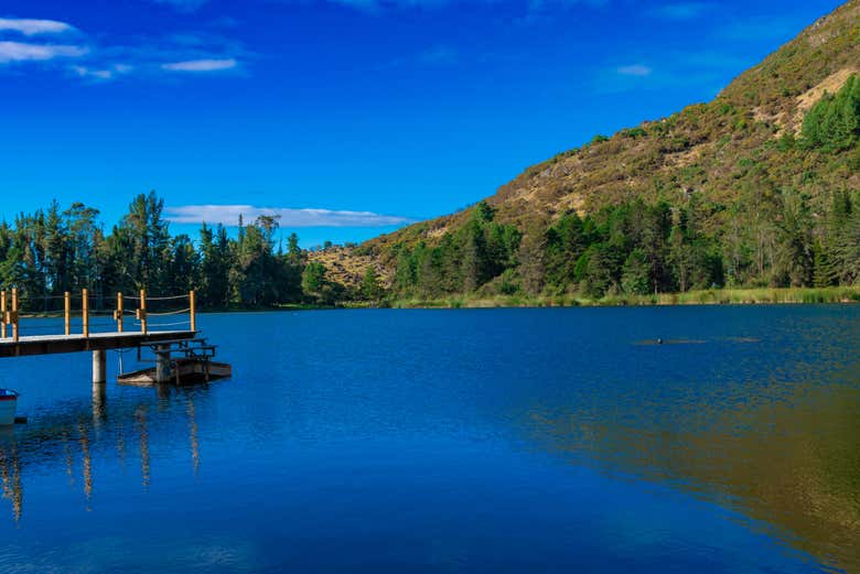 Una fermata al lago