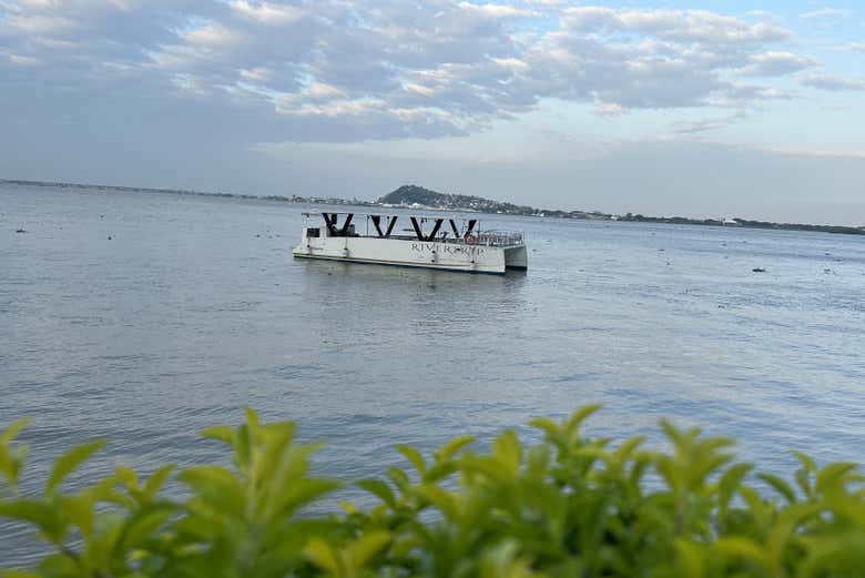 Crossing the Guayas River