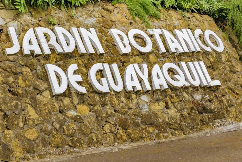 Entrance to the Guayaquil Botanical Garden