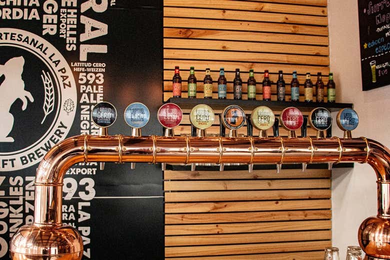 Craft brewery in Cuenca