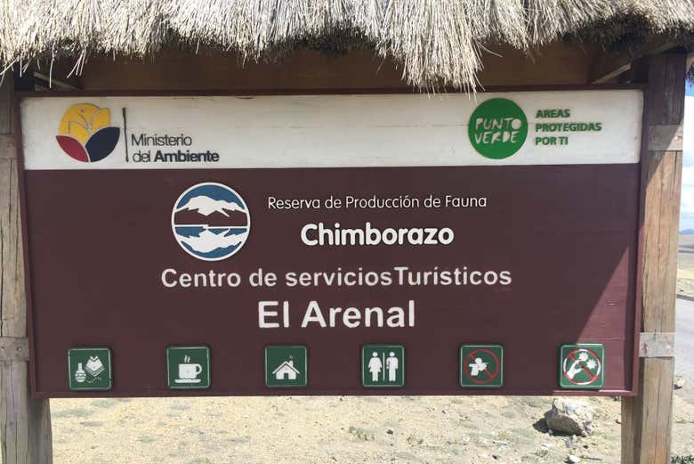 Entrance to Chimborazo