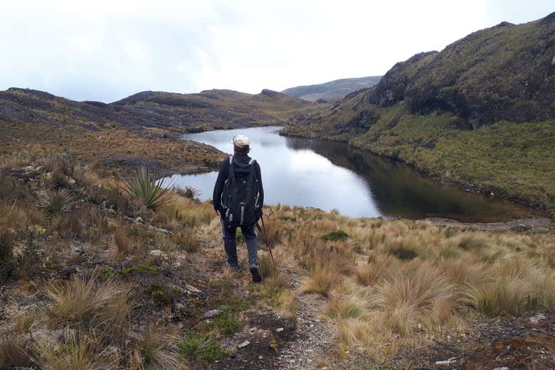 Hiking around the Cajas National Park