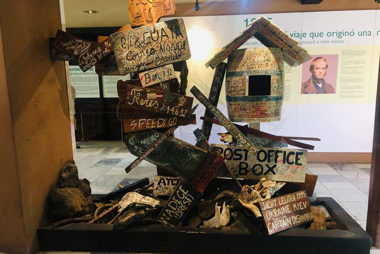 Exhibition at the San Cristóbal Interpretation Center