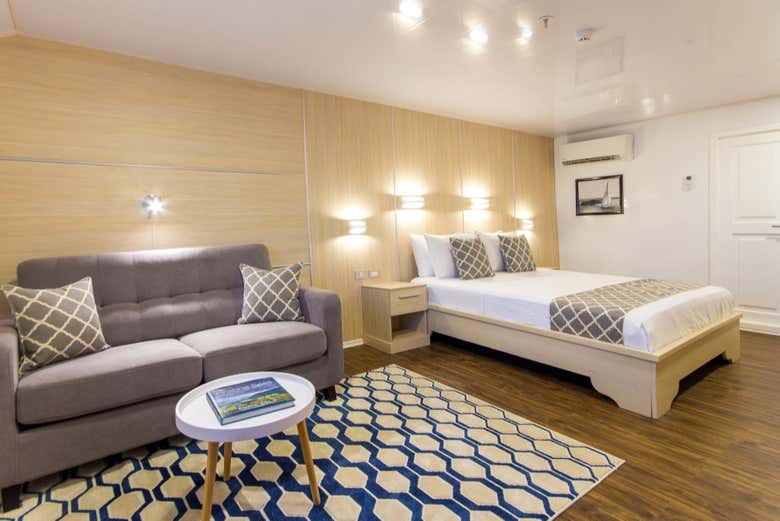 Suite du bateau de croisière Solaris