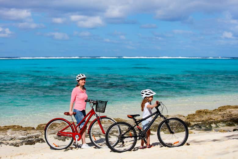 Bike rental on Isabela Island