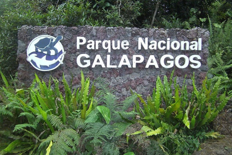 Entrada al Parque Nacional Galápagos