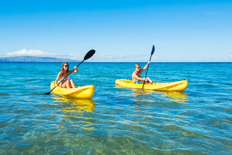 Divertimento in kayak