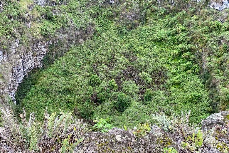 Tour della parte superiore dell'isola di Santa Cruz