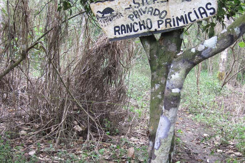 Entrata al Rancho Primicias