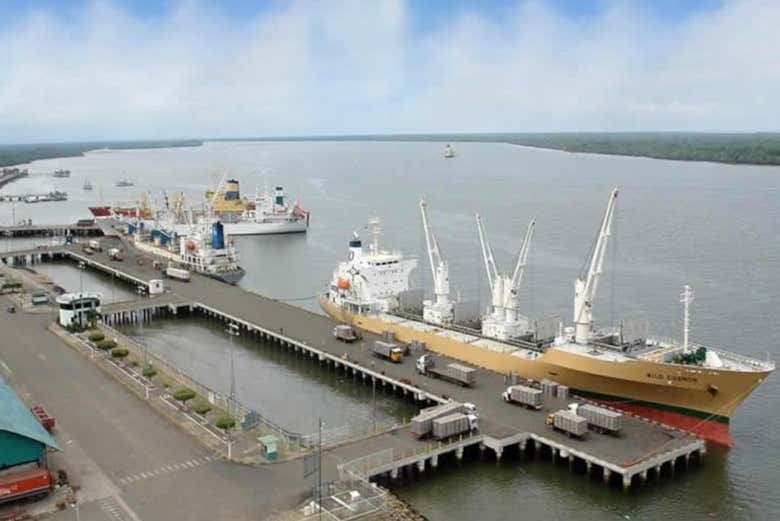 Porto comercial de Machala